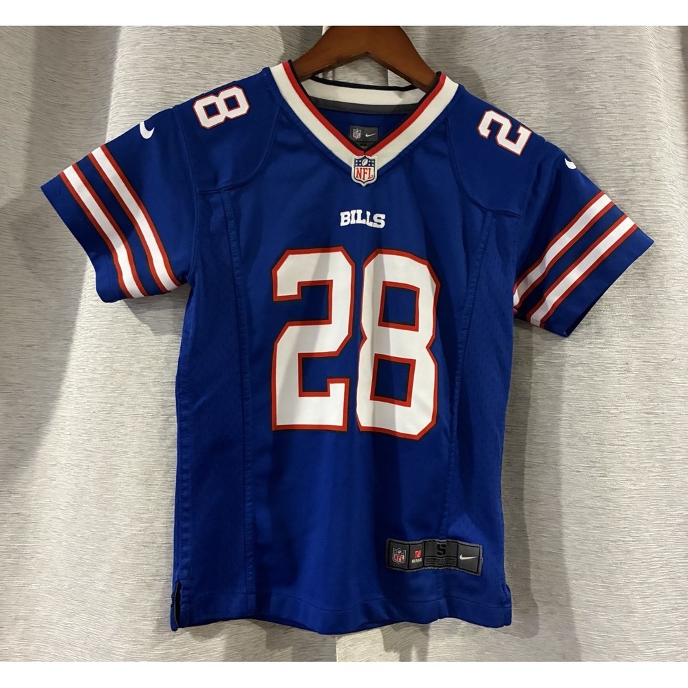 Nike Buffalo Bills C.J. Spiller #28 Royal Blue Game Jersey Youth Size Small